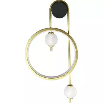 Бра Crystal lux RODRIGO AP20W LED BLACK/GOLD