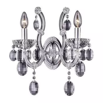 Бра Crystal lux Hollywood AP2 Chrome
