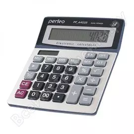 Двенадцатиразрядный бухгалтерский калькулятор Perfeo PF A4028 GT 30010589