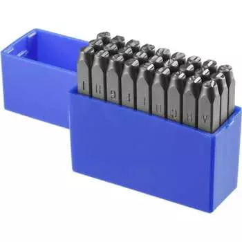 Буквенные латинские набор ударных клейм ЗУБР ЭКСПЕРТ 21505-08_z*01