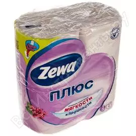 Бытовая двухслойная бумага ZEWA