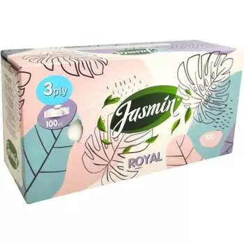 Бумажная косметическая салфетка Jasmin