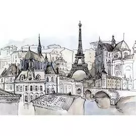 Бумажные бесшовные фотообои Verol