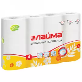 Бытовое бумажное полотенце LAIMA 128725