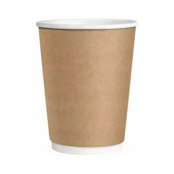 Бумажные двухслойные одноразовые стаканы OfficeClean 321678