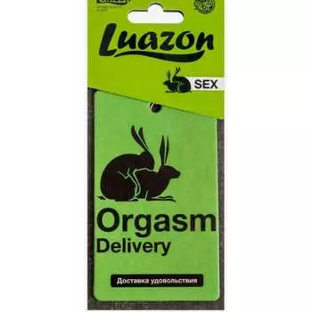 Бумажный ароматизатор LUAZON