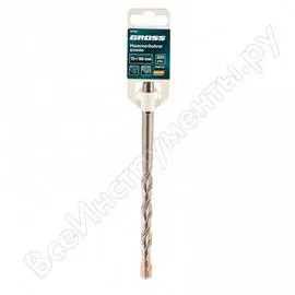 Бур по бетону quadro (10x160 мм; sds plus) gross 70769