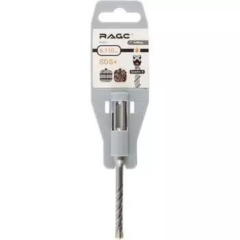 Бур по бетону RAGE Quadro-X 6x110 мм, SDS-plus rage by 566611