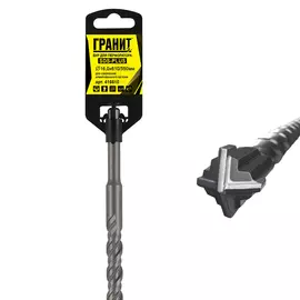 Бур sds-plus Гранит Quadro-X 416610