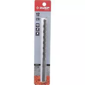 Бур SDS-plus по бетону ЗУБР МАСТЕР 29315-210-12