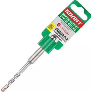 Бур-сверло sds-plus ВОЛАТ Quadro-x 83006-110