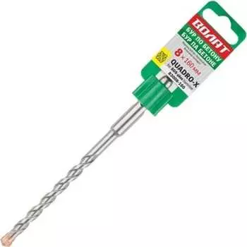 Бур-сверло sds-plus ВОЛАТ Quadro-x 83008-160