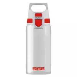 Бутылка sigg total clear one, 0.5 л, бело-красная 8692.70