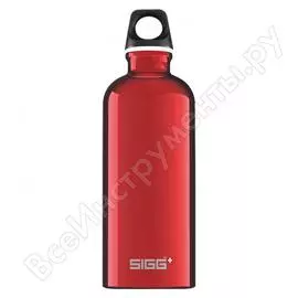 Бутылка sigg traveller, 0.6 л, красная 8326.30