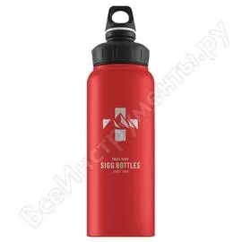 Бутылка sigg wmb mountain, 1 л, красная 8744.90