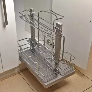 Бутылочница для моющих средств Hafele Crystal 549.35.435