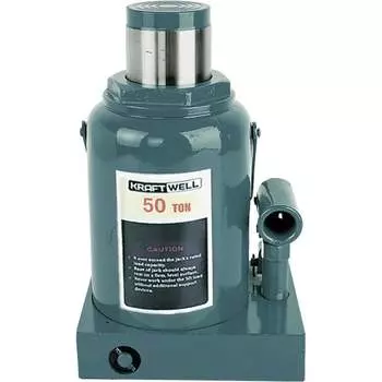 Бутылочный домкрат KraftWell KRWBJ50