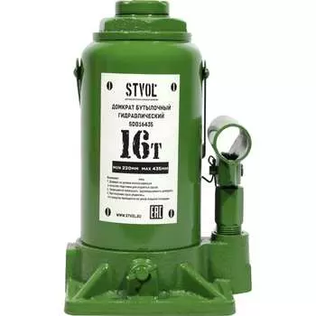 Бутылочный домкрат STVOL SDB16435