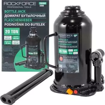 Бутылочный низкопрофильный домкрат Rockforce RF-T92004/Euro/(15122)