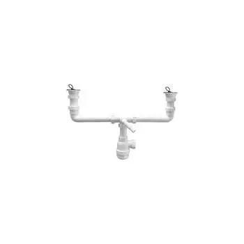 Бутылочный сифон для двух раковин McAlpine MRSK5-A