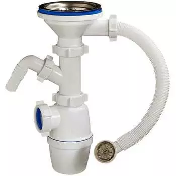 Бутылочный сифон для керамогранитной мойки ORIO А-5012