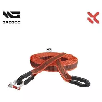 Буксировочный грузовой трос для буксировки авто до 30 тонн Grosco BTL6015SL