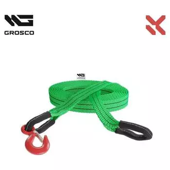 Буксировочный трос для буксировки авто до 12 тонн Grosco BTL2406LL