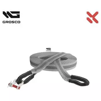 Буксировочный трос для буксировки авто до 12 тонн Grosco BTL2405HL