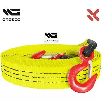 Буксировочный трос для буксировки авто до 20 тонн Grosco BTL4010LL