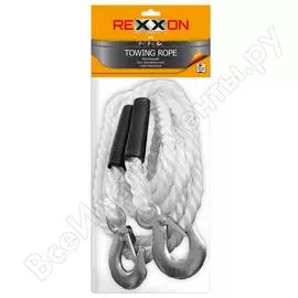 Буксировочный трос rexxon 3,5т, крюки, канат 1-05-2-2-4-3
