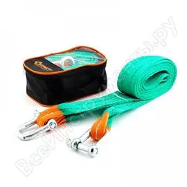 Буксировочный трос TopAuto РОСТРОС ПРЕМИУМ 18010СС2