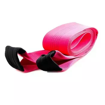 Буксировочный трос topauto рострос премиум 27 т, 2 петли, 5 метров, сумка 18027пс