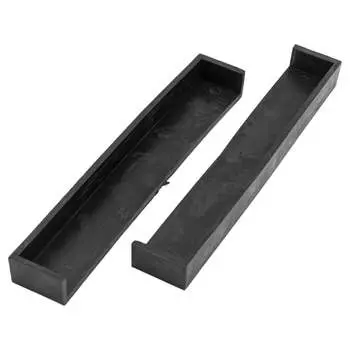 Быстросъемные мягкие губки-накладки для тисков слесарных Berger BG BG1349