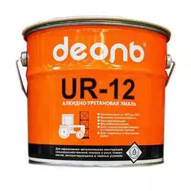 Быстросохнущая эмаль для автомобиля Деоль UR-12 UR12O3