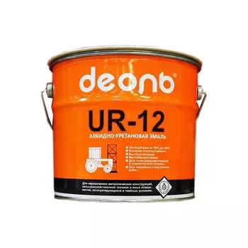 Быстросохнущая эмаль для автомобиля Деоль UR-12 UR12BL3