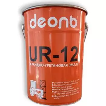 Быстросохнущая автоспецэмаль Деоль UR-12 UR12BL5