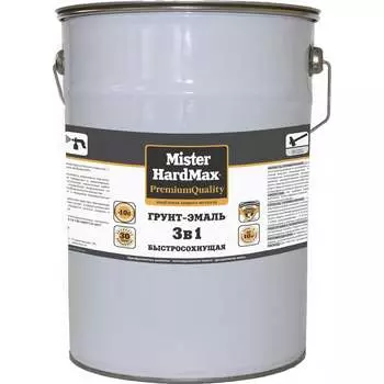 Быстросохнущая грунт-эмаль HardMax MISTER 4690417094851
