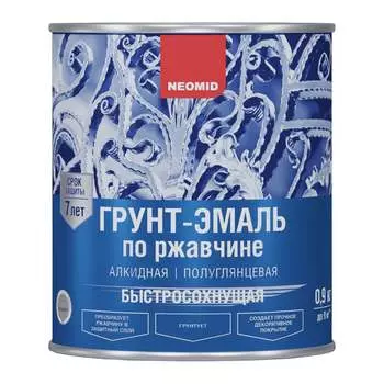 Быстросохнущая грунт-эмаль NEOMID