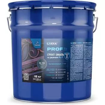 Быстросохнущая грунт-эмаль по ржавчине ЛАКРА PROF IT ЛА-00003613