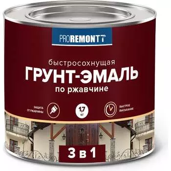 Быстросохнущая грунт-эмаль Proremontt Лк-00012744