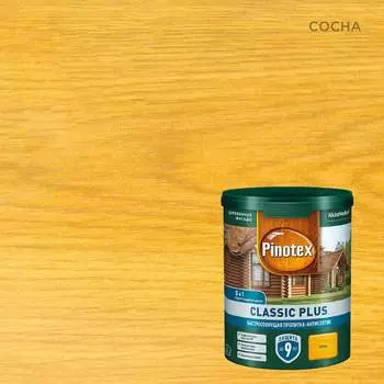 Быстросохнущая пропитка-антисептик Pinotex CLASSIC PLUS 5727794