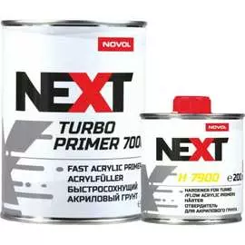 Быстросохнущий акриловый грунт NOVOL NEXT TURBO 7000 2К 90893-90899