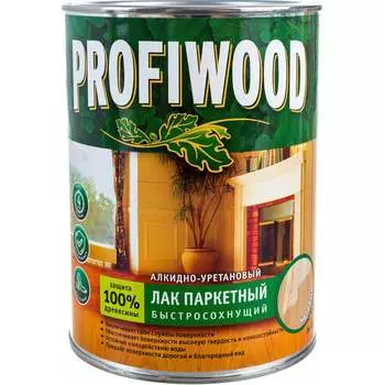 Быстросохнущий алкидноуретановый паркетный лак Profiwood 6313