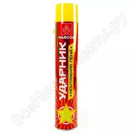 Бытовая монтажная пена MARCON Ударник 4620010540257