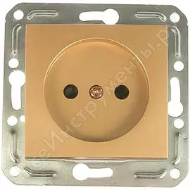 Бытовая розетка volsten v01-16-r12-m magenta dorado, 10042