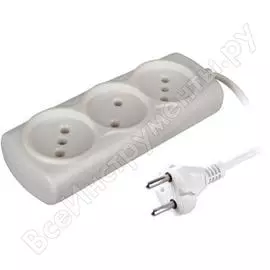 Бытовой электроудлинитель Volsten Р16-009 Si 13915