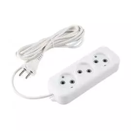 Бытовой удлинитель duwi 3 гнезда, 3 м, 32031 9
