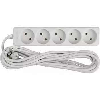 Бытовой удлинитель General Lighting Systems GES-10-2x075-5-15m 470031