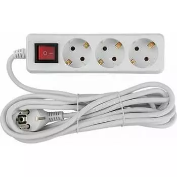 Бытовой удлинитель General Lighting Systems GES-16-3x100-3-7m-S 470040