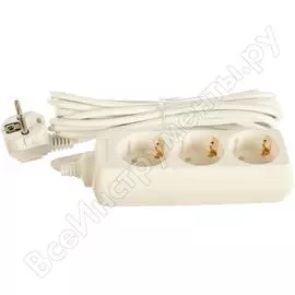 Бытовой удлинитель Volsten S 3x5-Z 9314